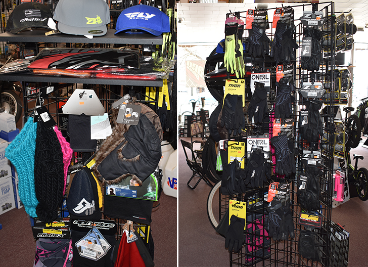 S & J Sports - Year Round Power Sports Hats, Gloves & Accessories - helmets, goggles, ties, jackets, clothing, bibs, shoes, boots, repair items, spark plugs, belts, gaskets